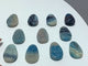 11 Pieces Unique Trolleite Sika Deer Crystal Carving