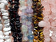 Irregular Crystal Chips Stone DIY Rose Quartz Obsidian Loose Beads #2
