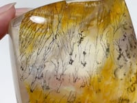 Golden Hematoid Crystal Mixed Pyrolusite Tree Free Form