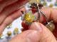 Four Leaf Clover Rutile Quartz Crystal Ring Wholesale