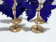 4 Pairs Small Lapis Lazuli Butterfly Wing Carving With Stand