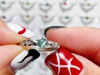 Beautiful Colorful Tourmaline Star Ring Wholesale
