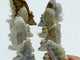 8 Pieces Clear Quartz Cluster Butterfly Fairy Carving