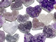 29 Pieces Beautiful Amethyst Cluster Heart