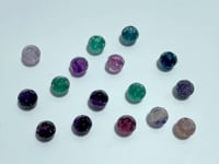 Mini Fluorite Mushroom Carving Wholesale