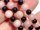 Silver Sheen Obsidian Pink Opal DIY Bracelet Wholesale Original Design