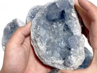 5 Pieces Large Blue Celestite Cluster Home Decor