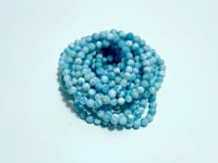 15 Pieces Beautiful 6mm Larimar Bracelets