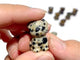 3 Types Mini Dog Carving  Wholesale Tiger Eye Sodalite Dalmatian