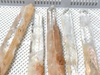 5 Pieces Large Clear Quartz Tower Point