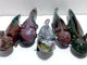 5 Pieces Ocean Jasper Chinese Giant Salamander Carving