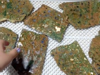 7 Pieces Peacock Eye Rain Forest Jasper Slab