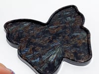 Garnet Mixed Astrophyllite Butterfly Plate Home Decor Wholesale