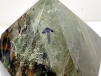 Garden Quartz Enhydro Quartz Point With Stand