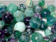42 Pieces Beautiful Feather Fluorite Sphere Balls