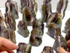 22 Pieces Fluorite Mixed Pyrite Calcite Slabs