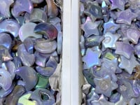 Aura Geode Druzy Agate Star&Moon Crystal Wholesale Closeout