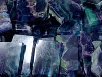 Rainbow Fluorite Raw Side Point Tower Wholesale