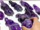 8 Pieces Chevron Amethyst Sea Turtles Carving