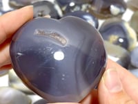 27 Pieces Black Orca Agate Heart #3