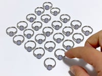 Blue Lace Agate Ring Wholesale