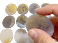Laser Printing Golden Twelve Olympians Agate Stone DIY Accessories Wholesale