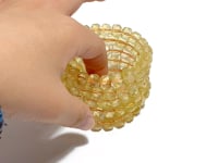 5 Pieces Multi-faceted Citrine Bracelets