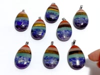 7 Chakra Waterdrop Pendants Wholesale