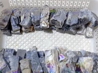 Aura Sphalerite Geode Four-sided Point Wholesale