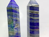 2 Pieces Tall Lapis Lazuli Points