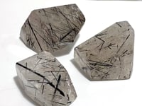 3 Pieces Black Tourmaline Free Form