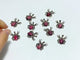 Rhodonite Pendants Spider Shape Wholesale