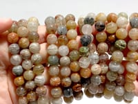 12 Pieces Thousand Layer Garden Quartz Bracelets