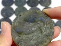 17 Pieces Labradorite Constellation Carving Clearance