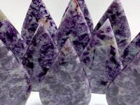 11 Pieces Spark Lepidolite Arrow Head Shape