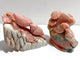 2 Pieces Cute Pink Opal Bird Carving