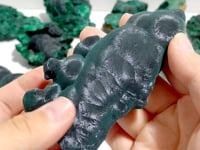 12 Pieces Beautiful High Quality Raw Malachite Specimen