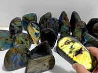 22 Pieces Polished Labradorite Free Form