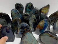 18 Pieces Beautiful Polished Labradorite Free Form
