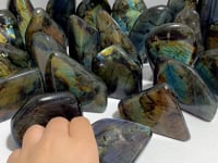 25 Pieces Beautiful Polished Labradorite Free Form