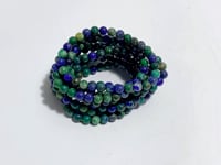 6mm Beautiful Lapis Lazuli Mixed Malachite Bracelets Wholesale