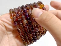 8 Pieces 7mm Ametrine Bracelets