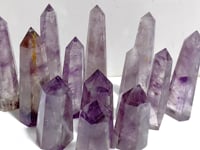 13 Pieces God's Fingerprint Light Purple Amethyst Tower Point