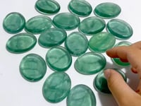 Green Fluorite Worry Stone Wholesale