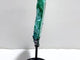 Unique Chrysocolla Mixed Malachite Specimen With Stand