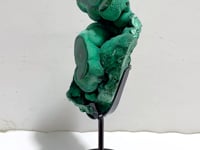 Unique Malachite Specimen With Stand