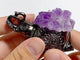 Amethyst Cluster Elephant Home Decorations