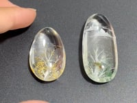 2 Pieces Scenery Garden Quartz Inner Scene Carving