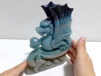 Unique Trolleite Flying Dragon Carving
