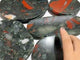 5 Pieces Large Africa Blood Stone Plates